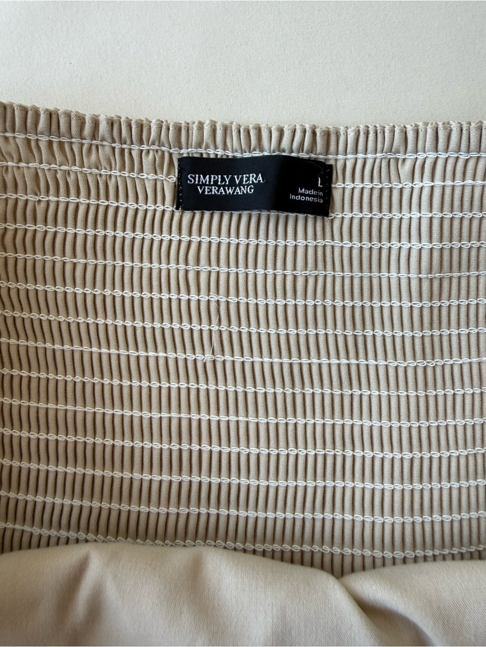 Simply Vera Vera Wang Cream Tiered Maxi Dress 🤍 | Size L - Picture 4 of 10